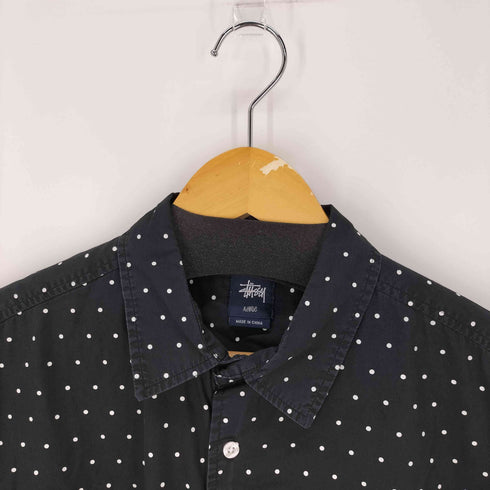 ステューシー Stussy 00S ドットS/Sシャツ 水玉 メンズ JPN:XL