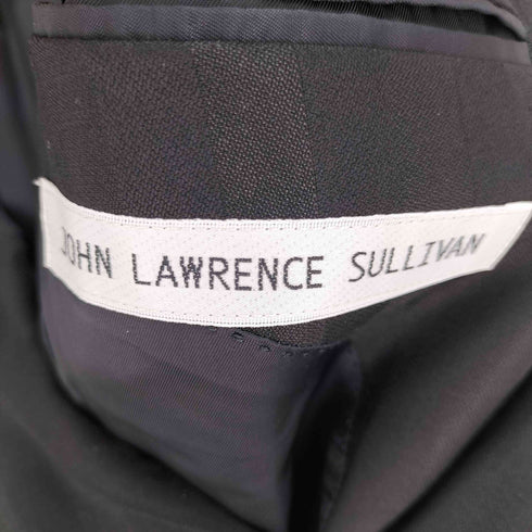 ジョンローレンスサリバン JOHN LAWRENCE SULLIVAN ウールシルク ストライプテーラードジャケット レディース JPN:34