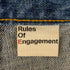 RULES OF ENGAGEMENT バックシンチ ダメージデニム メンズ