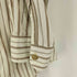 ジョセフアボード JOSEPH ABBOUD ノーカラー L/S ストライプシャツ メンズ import:S