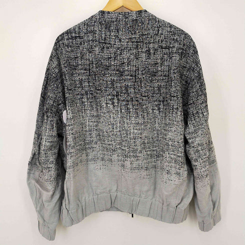 アタッチメント ATTACHMENT 22SS LI/C GRADATION JACQUARD COLLARLESS BOMBER メンズ JPN:2