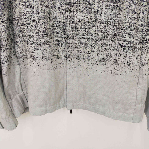 アタッチメント ATTACHMENT 22SS LI/C GRADATION JACQUARD COLLARLESS BOMBER メンズ JPN:2