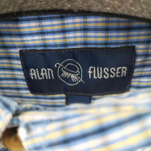 アランフラッサー alan flusser L/S BD チェックシャツ メンズ JPN:XL
