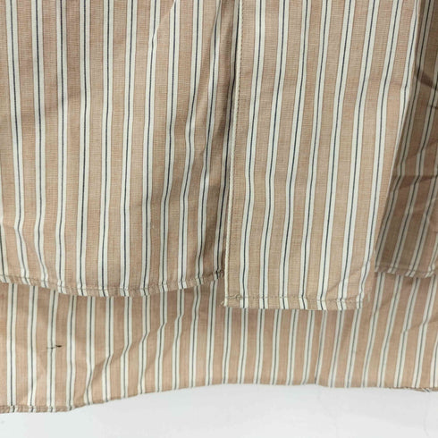 ジョセフアボード JOSEPH ABBOUD L/S ストライプノーカラーシャツ メンズ import:XL
