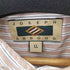 ジョセフアボード JOSEPH ABBOUD L/S ストライプノーカラーシャツ メンズ import:XL