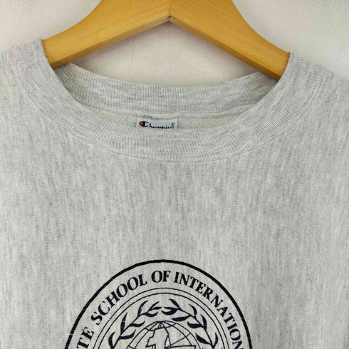 チャンピオン Champion 90s 刺繍タグ REVERSE WEAVE メキシコ製 THUNDERBIRD SCHOOL カレッジプリントスウェット メンズ JPN:XL