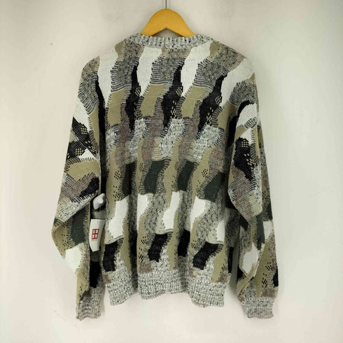 Protege 90s USA製 総柄アクリルニット メンズ JPN:XL
