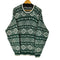 ギャップ Gap 90s OLD バーズアイ ノルディックコットンニット メンズ JPN:L