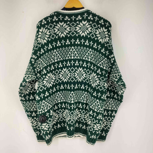 ギャップ Gap 90s OLD バーズアイ ノルディックコットンニット メンズ JPN:L