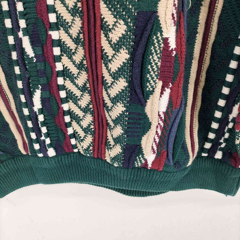 コットントレーダース Cotton Traders 90s 立体編み 3D コットンニット メンズ JPN:XL