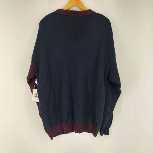 アイゾッド IZOD 90s インドネシア製 ケーブル切替 コットンニット メンズ JPN:L