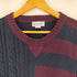 アイゾッド IZOD 90s インドネシア製 ケーブル切替 コットンニット メンズ JPN:L