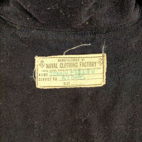 ユーエスネイビー US NAVY 40s NAVAL CLOTHING FACTORY セーラージャケット レディース