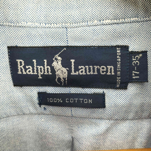 ラルフローレン RALPH LAUREN ポニー刺繍 オックスフォード B.D シャツ メンズ 17-35