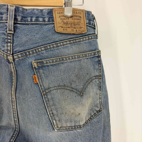 リーバイス Levis 90S クロアチア製 EURO 615 ボタン裏C01 オレンジタブ ユーロ ジップフライ デニムパンツ 96年製 メンズ W36L30