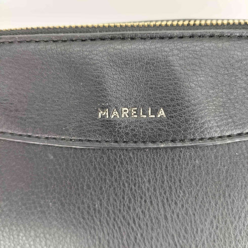 マレーラ MARELLA フェイクレザー ストラップ ハンドバッグ レディース