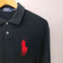 ポロラルフローレン POLO RALPH LAUREN ビッグポニー刺繍 長袖ポロシャツ メンズ L