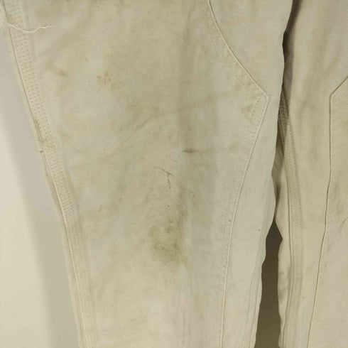 カーハート Carhartt 90S USA製 DRILL DOUBLE FRONT WORK DUNGAREE PANT ダブルニー ペインター ワークパンツ メンズ 34X32