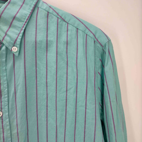 スティーブンアラン Steven Alan Salvatore Piccolo × Steven Alan STRIPE BD SHIRT メンズ JPN:L