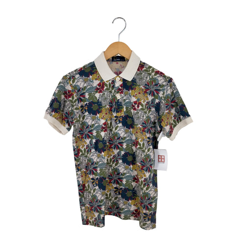 フレッドペリー FRED PERRY ボタニカルプリント S/S ポロシャツ メンズ JPN:S