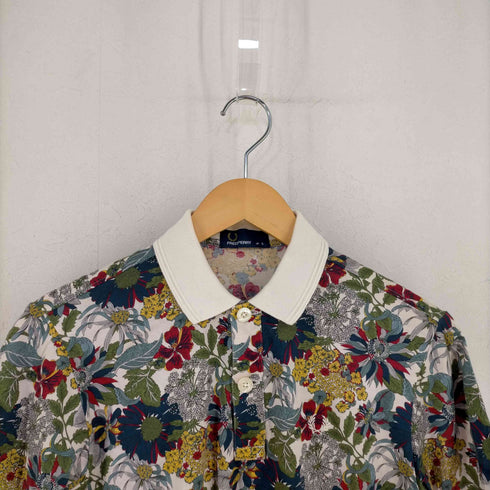 フレッドペリー FRED PERRY ボタニカルプリント S/S ポロシャツ メンズ JPN:S