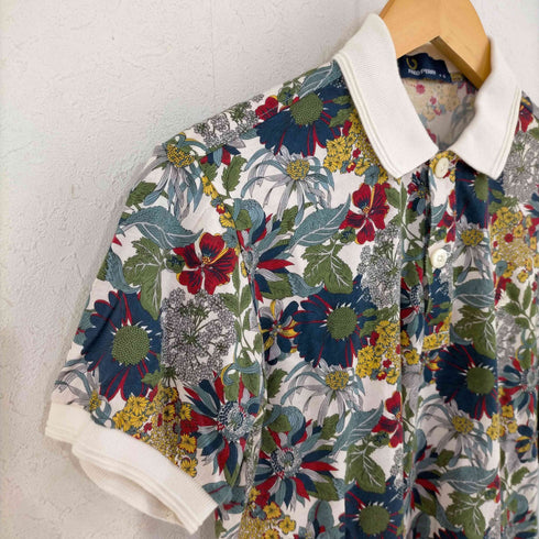 フレッドペリー FRED PERRY ボタニカルプリント S/S ポロシャツ メンズ JPN:S