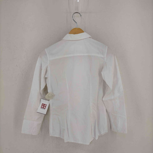 マルタンマルジェラ Martin Margiela 6 ここのえタグ ワイドカラーシャツ 本人期 レディース JPN:38