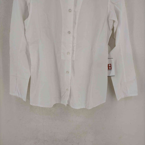 マルタンマルジェラ Martin Margiela 6 ここのえタグ ワイドカラーシャツ 本人期 レディース JPN:38