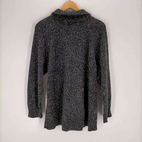 コールドウォータークリーク Coldwater Creek 00S モックネックハーフジップニット メンズ import:XL