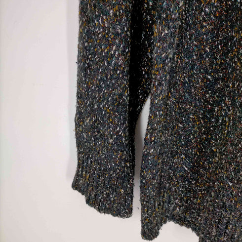 コールドウォータークリーク Coldwater Creek 00S モックネックハーフジップニット メンズ import:XL