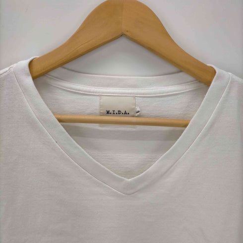 ミダ M.I.D.A PIGMENT DYED V-NECK TEE メンズ JPN:L