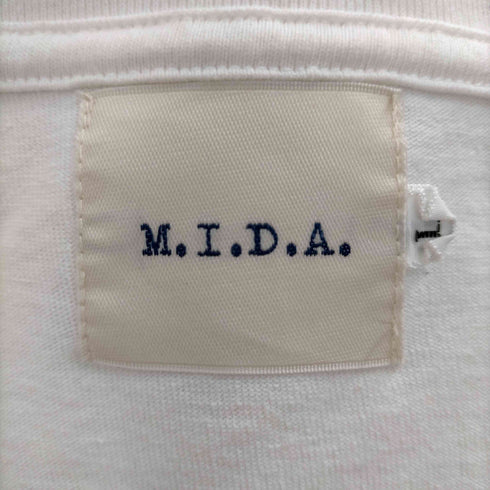 ミダ M.I.D.A PIGMENT DYED V-NECK TEE メンズ JPN:L