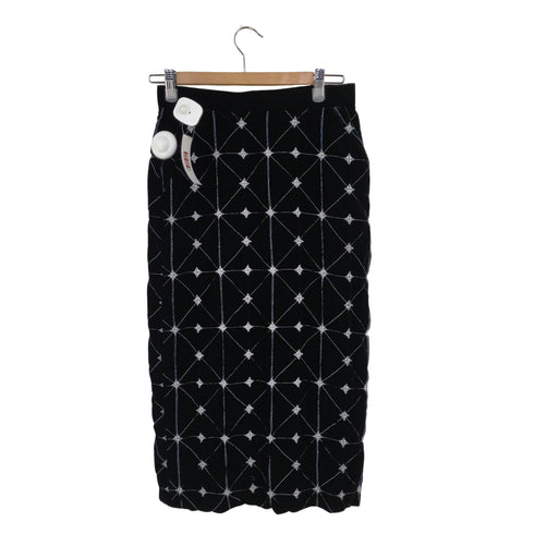 ベルパー BELPER Embroidery velvet skirt レディース JPN:1