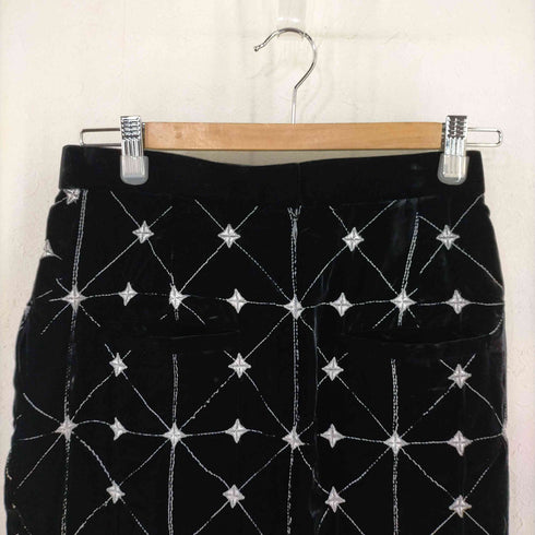 ベルパー BELPER Embroidery velvet skirt レディース JPN:1