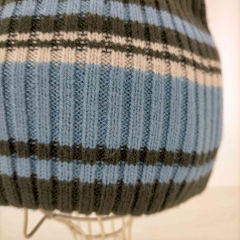 コンフォータブル リーズン COMFORTABLE REASON STRIPE BEANIE メンズ ONE SIZE