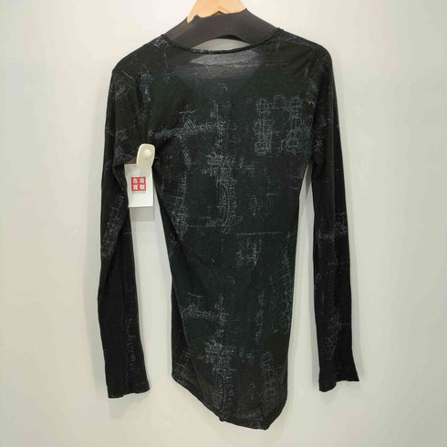 バジュラ bajra 00s Y2K Vネックデザインカットソー メンズ ONE SIZE