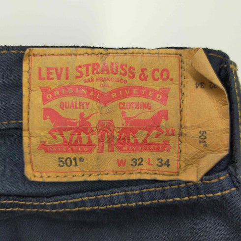 リーバイス Levis ボタン裏4985刻印 501ボタンフライデニム メンズ W32/L34