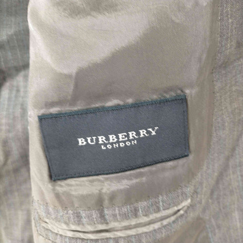 バーバリーロンドン BURBERRY LONDON ストライプテーラードジャケット 1タックスラックス メンズ 170