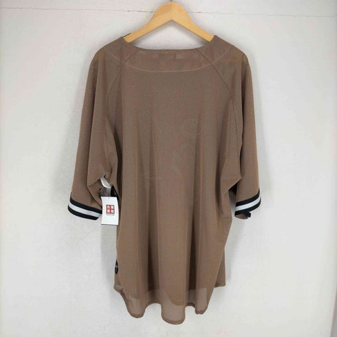 BOF F 漢字刺繍メッシュベースボールシャツ メンズ JPN:XXL