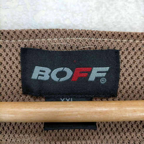 BOF F 漢字刺繍メッシュベースボールシャツ メンズ JPN:XXL