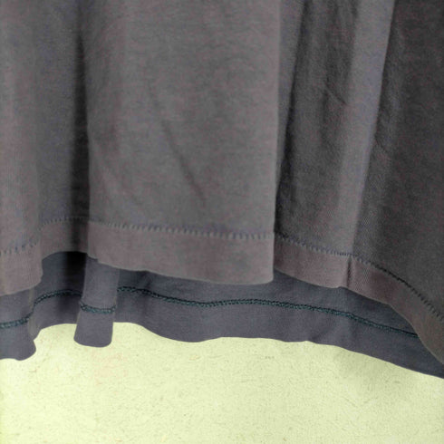 クイックシルバー Quiksilver 90S MADE IN USA 両面プリント半袖Tシャツ ナス紺 袖裾シングル メンズ JPN:XL