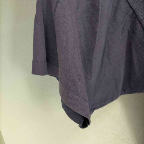 クイックシルバー Quiksilver 90S MADE IN USA 両面プリント半袖Tシャツ ナス紺 袖裾シングル メンズ JPN:XL
