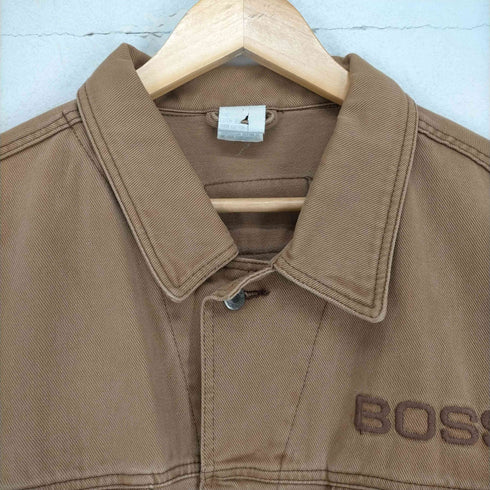BOSS MADE IN USA ロゴ刺繍デニムトラッカージャケット メンズ JPN:XL