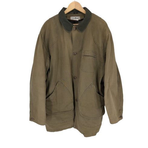 エルエルビーン L.L.Bean 80~90S MADE IN USA ダック地 ライナー付き ハンティングジャケット メンズ XL-TALL