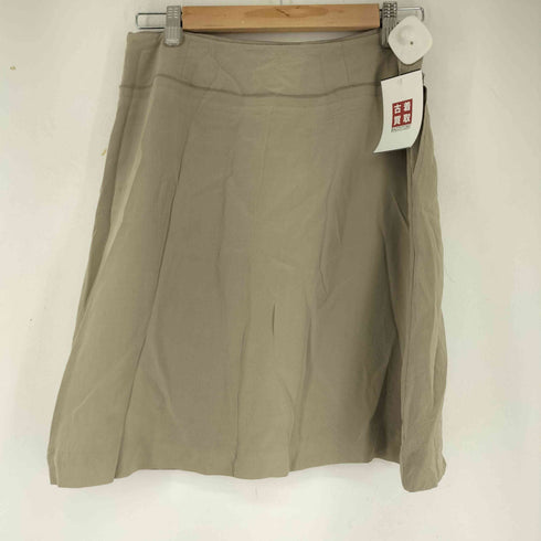 バナナリパブリック BANANA REPUBLIC シルク100% プリーツデザインスカート レディース 4