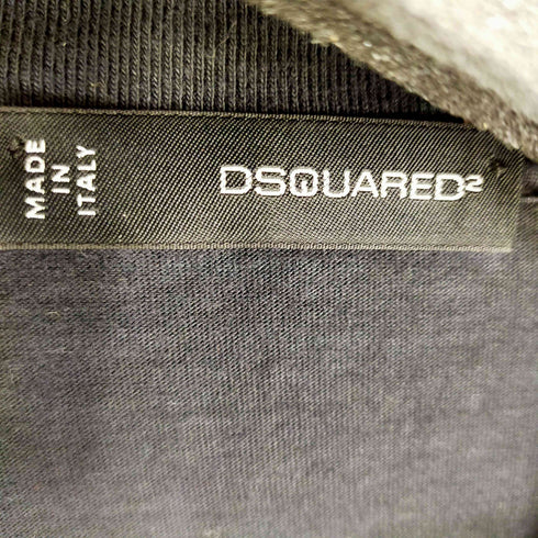 ディースクエアード DSQUARED2 Vネック フロントロゴカットソー フェード メンズ import:S