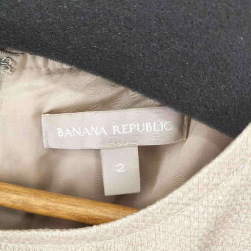 バナナリパブリック BANANA REPUBLIC ボーダーノースリーブワンピース レディース 2