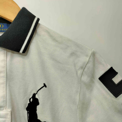 ポロラルフローレン POLO RALPH LAUREN ビックポニーロゴ刺繍 MIAMI ラガーシャツ メンズ import:XS