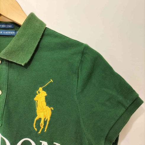 ラルフローレン RALPH LAUREN ビックポニーロゴ刺繍 LONDON ポロシャツ メンズ import:L