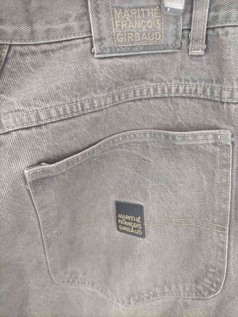 マリテフランソワジルボー MARITHE + FRANCOIS GIRBAUD BLUE AUTHENTIC FIT ブラックペインターデニム メンズ 42